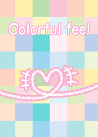 Colorful feel