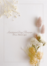 Antique dried flowers 8