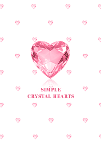 Heart Polka Dots - Crystal -  FWH-29