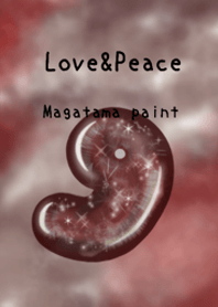My Art Magatama paint 115 red