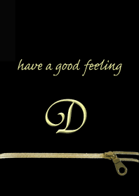 Desain awal sederhana dan lucu“D”