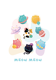 Meow meow universe (White)