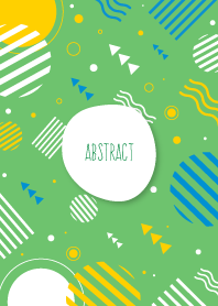 Abstract Geometric Mantis Green