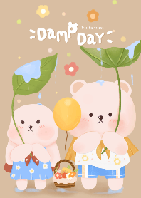Two Be friend :  Damp day