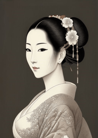 Kimono girl 5C3f7f