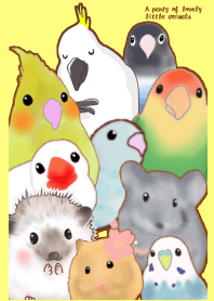 Aparty of lovely little animal