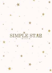 SIMPLE STAR-NATURAL YELLOW- 8