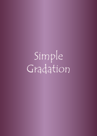 Simple Gradation -GLOSSY PURPLE 3-