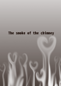 The smoke of the chimney 煙突の煙