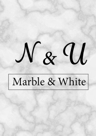 N&U-Marble&White-Initial