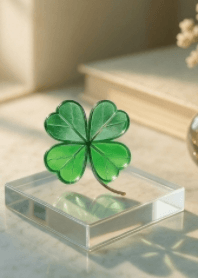 Crystal Lucky Clover V.2