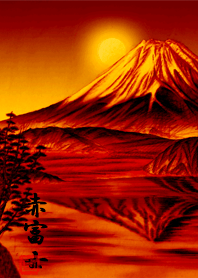 Gunung Fuji Merah (W)