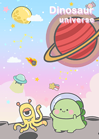 จักรวาล/ไดโนเสาร์/เอเลี่ยน/สีไล่ระดับสี