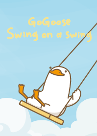 GoGoose Swing on a swing