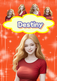Destiny beautiful girl red05