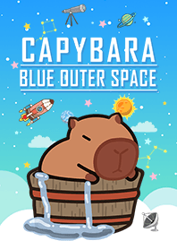 水豚溫泉/浩瀚星空/浪漫漸層/藍色6