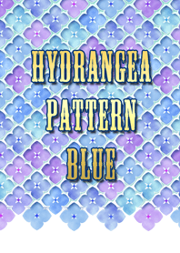 HYDRANGEA PATTERN 青紫陽花