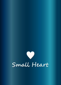 Small Heart *GlossyBlueGreen*