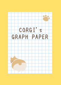 CORGI's GRAPH PAPER-YELLOWj