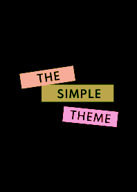 THE SIMPLE THEME .165