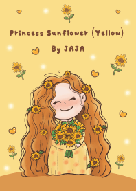 Princess Sunflower (Yellow) By JAJA