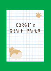 CORGI's GRAPH PAPER/GREEN