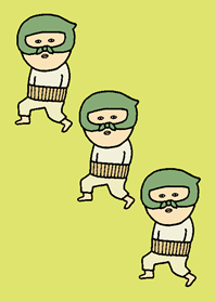 怪しいほっかぶりマン