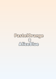PastelOrangexAliceBlue/TKC