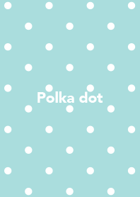 Polka dot(mint green)