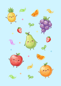 Happy Fruits Blue.2