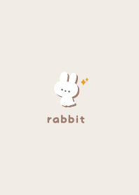 Rabbits5 Glitter [Brown]