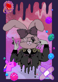 rabbit head girl 2