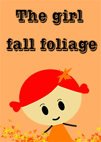 The girl fall follage ver4