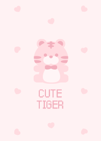 Cute Tiger Pattern Pink