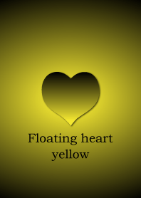 Floating Heart -Yellow-.