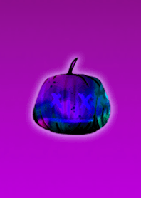ハロウィンアイコンパープルピンク