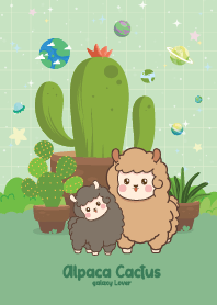 Alpaca Cactus Lover Cutie