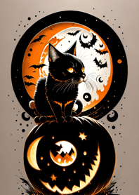 halloween cat 37e5df