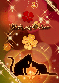 [Autumn&Winter]4leaves&black cats