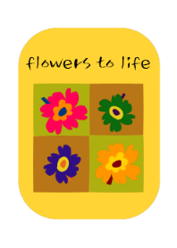 Flowers to life