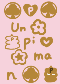 Unpiman Monogram.Pink beige1