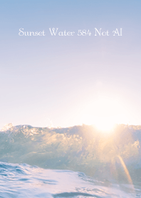 Sunset Water 584 Not AI