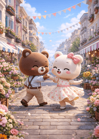 Flower Market Lovely Stroll love