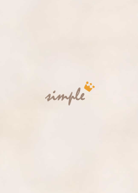 Crown watercolor'Dullness Beige'