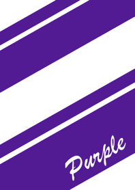 Simple Purple & White No.3-2