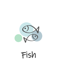 ป้ายปลาเรียบง่าย