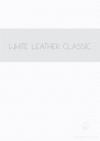 ホワイト レザー クラシック