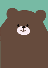 Big bear chocolate mint green g