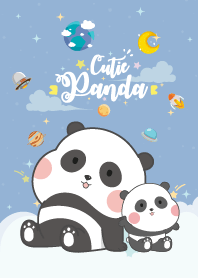 แพนด้า เบบี๋ กาแล็กซี สีฟ้า