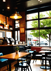 Cozy Coffee shop D2E4D9